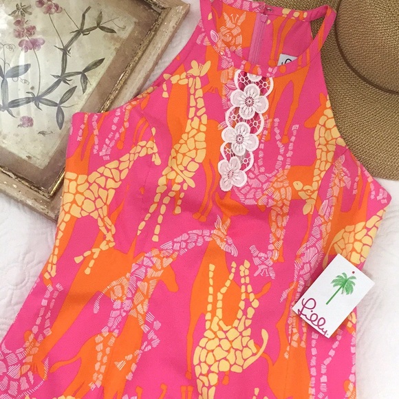 Lilly Pulitzer Dresses & Skirts - NWT Lilly Pulitzer Sheath Dress Bella Giraffe